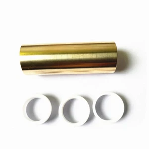 26mm Diameter Brass Guitar Slide Finger Pick For Dobro Lap Steel Electric Guitar - Picture 1 of 8