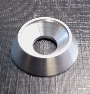 M8 Countersunk Aluminium Washer - Self Colour - Picture 1 of 3