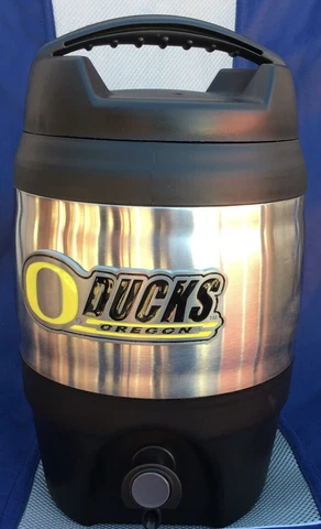 University of Oregon Ducks 128 OZ 3.8L 1 Gallon Cooler Jug Thermos NCAA Gift Cover