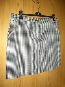 Golfino Golfrock Skort, Karo, Größe 44 ,Länge medium, Karo schwarz-weiß - Bild 1 von 10