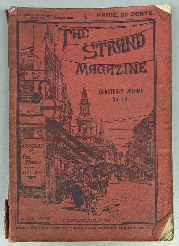 1898 The Strand Magazine Quarterly Volume No.10 April 1898 - Image 1 of 4