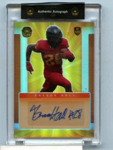 BREECE HALL 2021 Super Glow Sports Encased Yellow Auto Autograph #D /100 - Bild 1 von 1