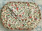 Vintage Ornate Floral Quilted Placemats (6) W/ 6 Napkins Reed Handicrafts New