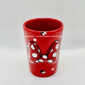 Disney Parks - Minnie Mouse Bows Shot Glass - Toothpick Holder - NWT - Picture 1 of 5