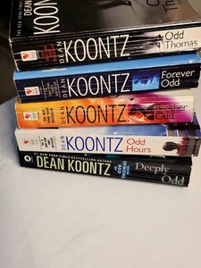Dean Koontz Lot Of 5 Paperback Odd Thomas Brother Odd Book Series Fantasy Medium - Picture 1 of 7