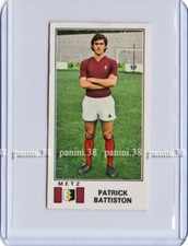 RARE!! PATRICK BATISTON sticker "FOOTBALL 77 FRANCE" Panini 1977