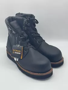 Elk Woods Luke STYLE * Lederstiefel Herren Größe 10 Industrie Arbeit wasserdicht Neu mit Etikett - Bild 1 von 23