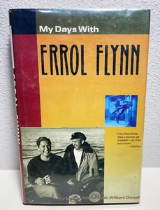 Errol Flynn Bio by Friend/Stuntman Robin Hood Rape Trial Movies Photos HC/DJ - Foto 1 di 5