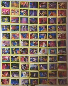 1993 serie animata Diamond X-Men 113 carte adesive no doppie quasi nuove Marvel Comics - Foto 1 di 4