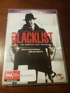 The Blacklist The Complete First Season (James Spader) DVD R4 Case cracked - Picture 1 of 9