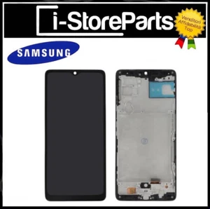 DISPLAY LCD ORIGINALE INCELL SAMSUNG A42 5G 2022 SM A426 A426B TOUCH FRAME NERO - Afbeelding 1 van 2