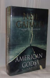 Neil Gaiman AMERICAN GODS First edition Nebula/Hugo Award Bram Stoker Award