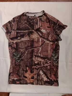 Mossy Oak Break-Up Camo Infinity Graphic Camouflage T-Shirt LARGE #M020 - Image 1 of 3