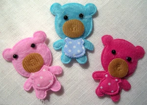 LOT APPLIQUES EMBELLISSEMENTS SPIDER COCHON SCRAPBOOKING au choix - (35x45mm) - Bild 1 von 5
