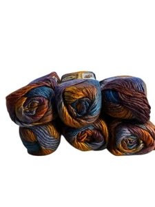 Brandneu - Lion Brand 545 202 Landschaften Garn - Bergkette Menge 6 Knäuel - Bild 1 von 8