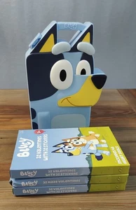Bluey Play & Go Sammelkoffer Spielset NUR HÜLLE und 3 Boxen Valentinskarten - Bild 1 von 13