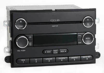 Ford Fusion 2008-2009 Mercury Milan Radio AM FM 6 discos reproductor de CD 8E5T-18C815-DB Foto 1 de 4