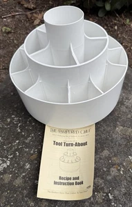 Pampered Chef "TOOL TURN-ABOUT CAROUSEL" #2171 Utensilienaufbewahrung weiß - Bild 1 von 18