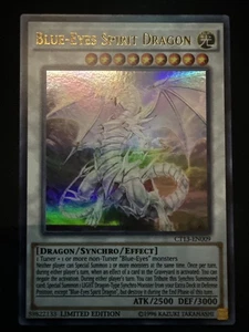 Dragón Espíritu Ojos Azules Yugioh - CT13-EN009 Ultra Raro Edición Limitada Casi Nuevo - Imagen 1 de 2