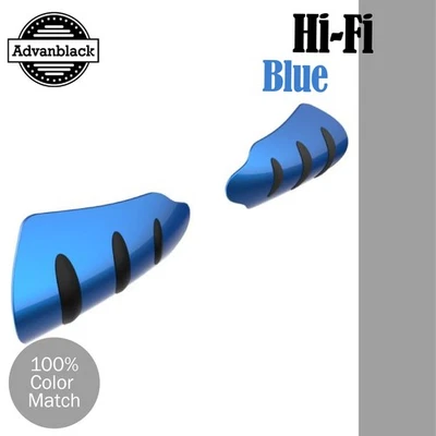 Protector de mano azul Hi-Fi adecuado para Harley Davidson Touring y Softails Foto 1 de 4
