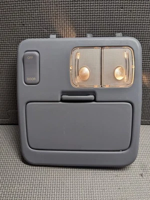 2000-2002 Toyota Tundra BLUE / GRAY Overhead Console Dome Map Light Storage - Image 1 of 4