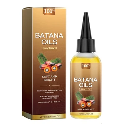Batana Essential Oil for Hair Growth 100% Natural Nourishing soft shiny Essence - Image 1 of 4