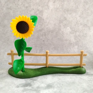 Playmobil Sunflower Fence Plant Greenery Landscape A33 - Picture 1 of 2