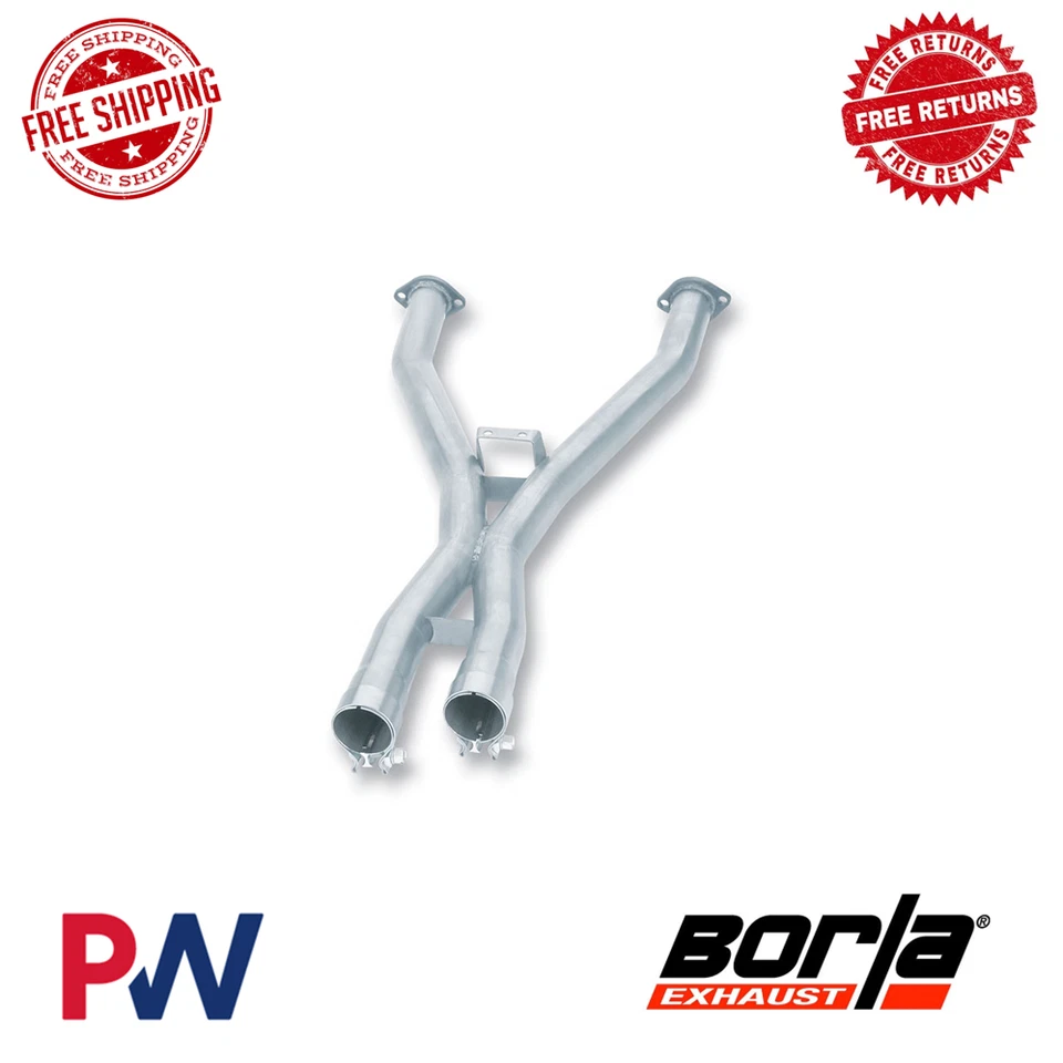 BORLA 60087 X-pipe Fits 97-04 C5 Corvette