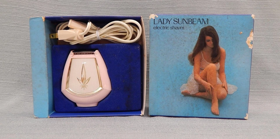Afeitadora eléctrica Lady Sunbeam años 70 vintage impecable estado Foto 1 de 4