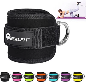 Knöchelriemen für Kabelmaschine, Fitnessstudio Fußfessel für Kickbacks, Beinstrecker, Kleber - Bild 1 von 8