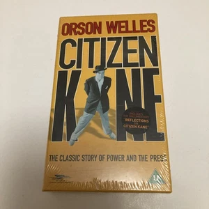 Citizen Kane Orson Welles Classic Movie Retro VHS Video Tape Brand New Sealed - Picture 1 of 6