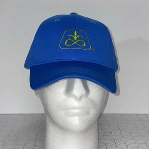Pioneer Corteva Agriscience Strapback Hut blau Einheitsgröße bestickt Twill Neu mit Etikett - Bild 1 von 9