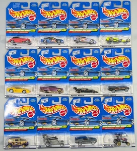 Hot Wheels 1999 Treasure Hunt Series Complete Full Set #1-12 New On Card - Picture 1 of 16