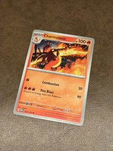 Charmeleon 005/165 - Non Holo - 151 English - Pokemon TCG - Picture 1 of 2