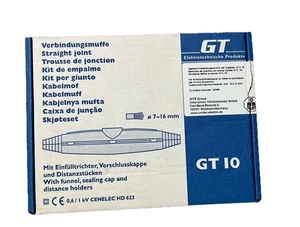 GT 10 Kabel Verbindungs­muffe Set wasserdicht Ø 7–16mm Kabelmuffe Verbindung - Bild 1 von 3
