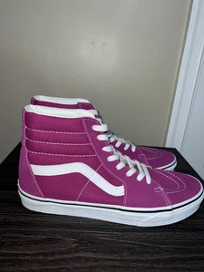 Größe 10,5 - Vans Sk8-Hi Rose Fuschia Herren brandneu ohne Karton - Bild 1 von 6