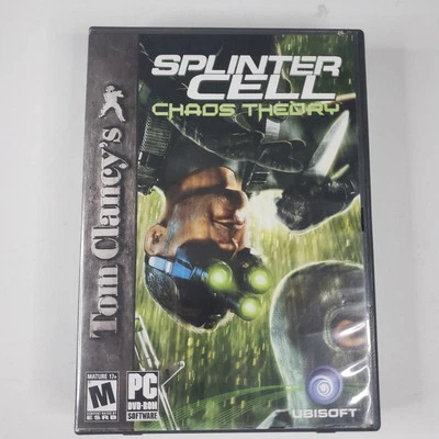 Tom Clancy's Splinter Cell: Chaos Theory (PC/CD-ROM, 2005) Windows 2000, XP - Image 1 of 4
