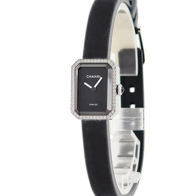 CHANEL Premiere Ribbon H7942 Black Used Watch #101014 - Image 1 of 4