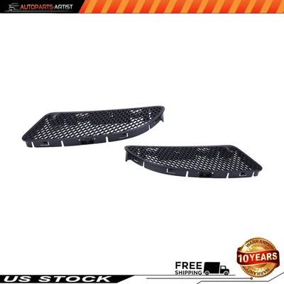 2 件前罩格栅保护套 适合梅赛德斯 R171 SLK280 SLK300 SLK350 2005 - 2011 — 第 1/4 张图片