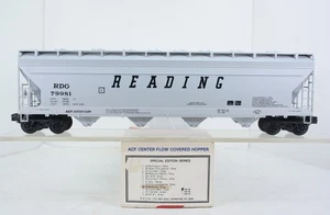O Gauge Weaver Reading ACF Center Flow Covered Hopper RDG 79981 - Picture 1 of 8