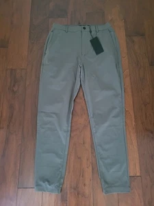 Neu mit Etikett Cuts AO Jogginghose Herren Large in dunklem Kieferngrün UVP 118 $ - Bild 1 von 5