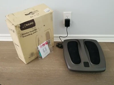 Masajeador de pies Naipo Shiatsu máquina de masaje de pies amasado profundo y calor MGF-00091 Foto 1 de 4