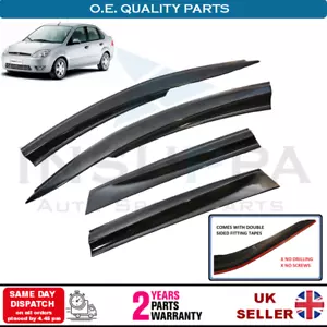 Windregen Sonne Rauchabweiser für Ford Fiesta V MK6 Limousine Schrägheck 00-09 4X - Bild 1 von 12