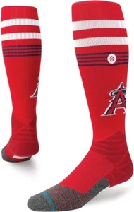 NWT Mens Large 9-13 Stance MLB Los Angeles Angels Diamond Pro City OTC L Feel360 - Picture 1 of 1