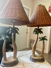 Papila Design Tropical Jungle Vintage Tropical Tree Lamp Tree- 30”H x 6”W 