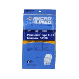 Panasonic Type C-13 Kenmore 50570 Micro Allergen Vacuum Cleaner Bags by DVC - Picture 1 of 1