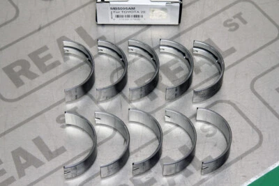 King Bearings AM Main Bearings STD Fits Toyota Starlet 1E 2E 4EFE 4E-FE MB5095AM - Image 1 of 4