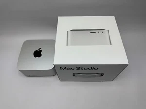 Apple Mac Studio M2 Max 12-Core CPU 30-Core GPU 32GB 512 GB SSD SILBER - Bild 1 von 8