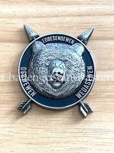 Moneda Desafío Estatal de Michigan Policía Tribal Hannahville F29 - Imagen 1 de 2