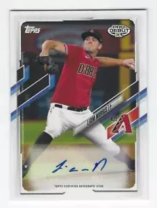 Liam Norris 2021 Topps Pro Debut #PD-64 automático ~ AZL Angels - Imagen 1 de 2